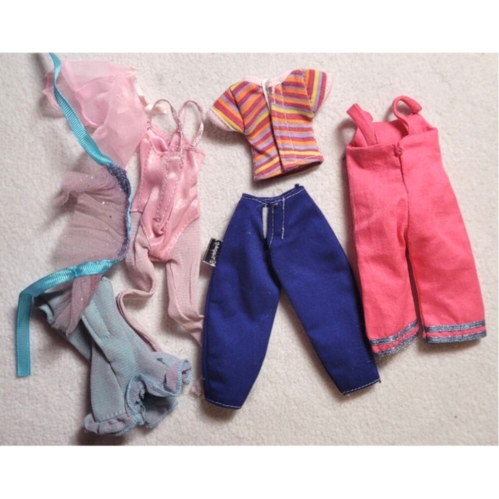 Skipper Doll 9.5" Size Clothes Lot Ballet Dress Pants Jumper Top - Picture 6 of 6